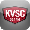 KVSC Listen Live app icon.